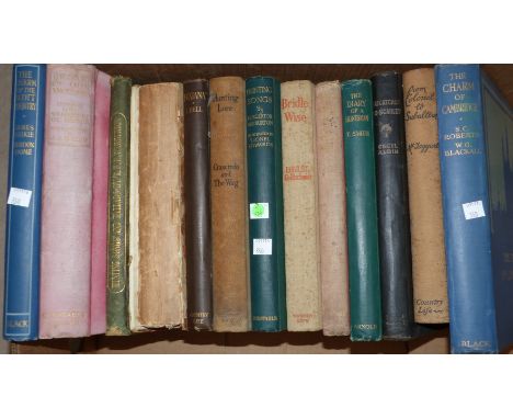 Egerton Warburton R E:  Hunting Songs, illus by Lionel Edwards, 1925; a collection of related books