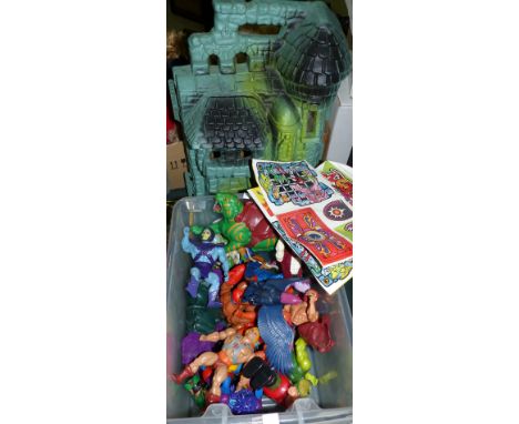 A 1980's Mattel Masters of the Universe Grayskull, boxed (some damage to box and set); a selection of 1980's Masters of the U
