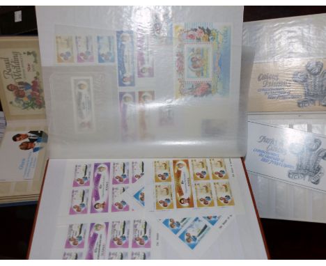 GB & Commonwealth:  a collection of mint stamps and stamp booklets commemorating Royal Events