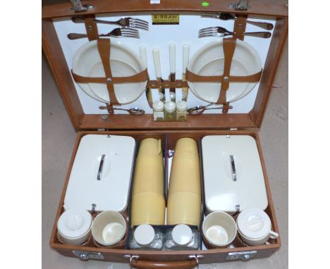 A Sirram fitted picnic hamper