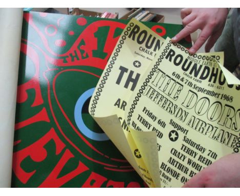A Jonestown Massacre porter, May 2006, and ticket stub; other rock ephemera