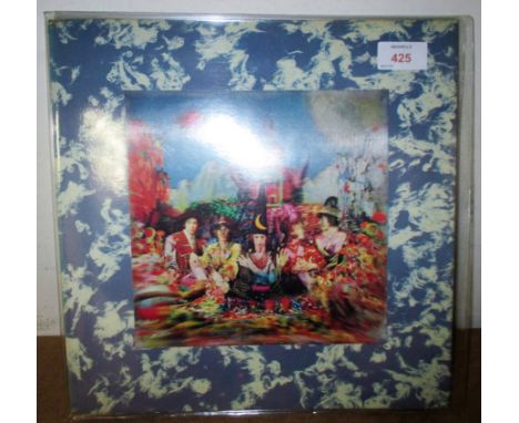 The Rolling Stones:  Their Satanic Majesties Request, 3D gatefold sleeve with red inner sleeve, TX3 103, green label