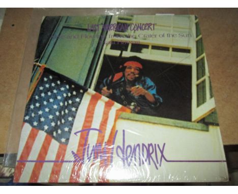 Jimi Hendrix:  Last American Concert, original ltd ed EP release c. 1976