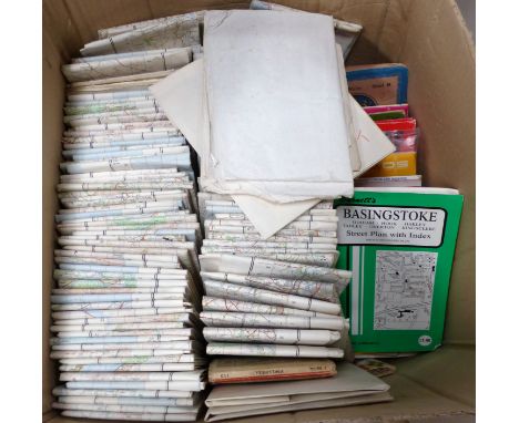 GB Ordnance Survey Maps, a large collection of maps, mostly 1960's, 120 approx; other items