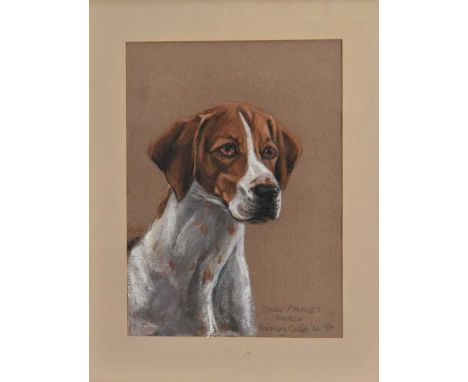 Group of sporting pictures to include three Rosemary Coates watercolours of Essex foxhounds, 1820s cockfighting engraving, Pe