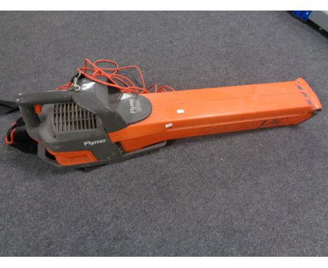 A Flymo garden vac 