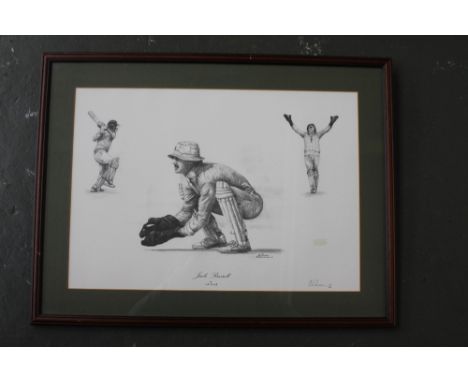 Jack Russell, 'Jack' Russell, signed and numbered print no. 45/850, framed, mounted and glazed, 50 x 35cm