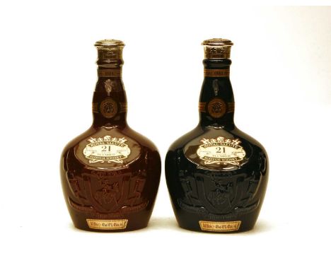 Chivas Brothers, The Royal Salute, 21 years Old Blended Scotch Whisky, The Ruby Flagon, 40% vol, 70cl, one bottle (boxed and 