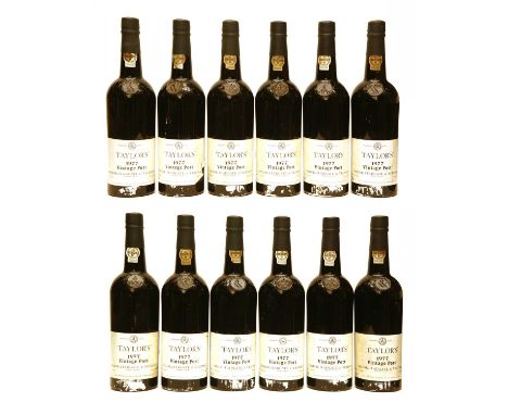 Taylors, Vintage Port, 1977, 12 bottles