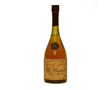 The Balvenie, Founder's Reserve, 10 Years Old, Single Malt Scotch Whisky, 40% vol., 75cl, one bottle
