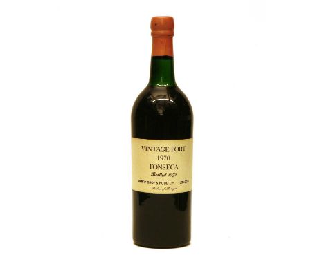 Fonseca, Vintage Port, 1970, retailed by Berry Bros &amp; Rudd, one bottle