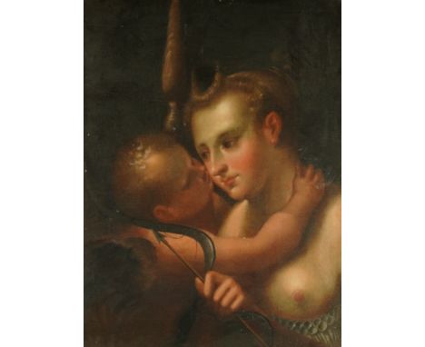 FOLLOWER OF GORTZIUS GELDORPDiana the Huntress oil on canvas 68.5 x 51cmCondition ReportThe canvas has a heavy wax relining. 