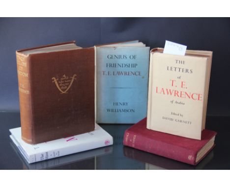 LAWRENCE (T.E), SEVEN PILLARS OF WISDOM, first trade edition, Cape, 1935, with the book is a photograph of Lawrence of Lowell