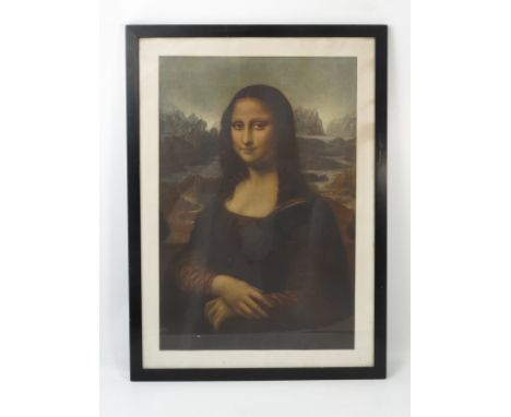 A collection of modern prints, after famous paintings, to include Mona Lisa