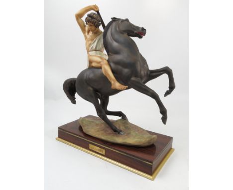 A Royal Worcester limited edition model, Alexander, from the Famous Military Commanders series, modelled by Bernard Winskill,