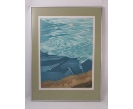 John Brunsdon, three limited edition prints, Pass near Coniston, Windermere and Ebbing Tide at Porth Colman, 25ins x 19ins
