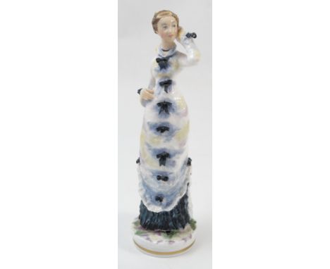 A Royal Worcester figure, Jeanne, modelled by Kenneth Potts, height 8.5ins 