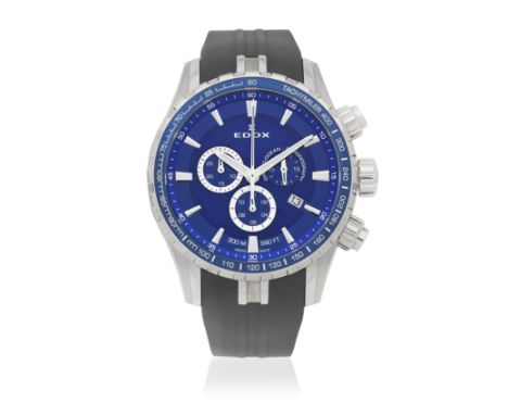 Edox. A stainless steel quartz calendar chronograph wristwatchModel: Grand Ocean ChronographReference: 10226Date: Circa 2015M