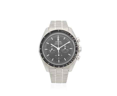 Omega. A stainless steel manual wind chronograph bracelet watchModel: Speedmaster ProfessionalReference: 31030425001002Date: 