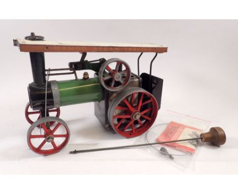 A Mamod steam engine 