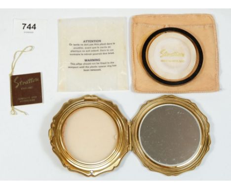 A Stratton compact, boxed 