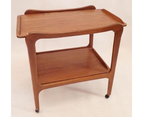 A vintage G Plan teak tea trolley, 72 x 46cm 