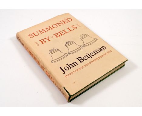 Summoned by Bells by John Betjeman, first edition 