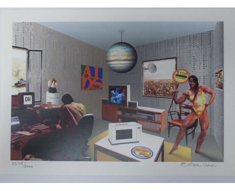 AFTER RICHARD HAMILTON (1922-2011) *ARR'Just What is it That Makes Today's Homes so Different?' (1993), colour laser print, s