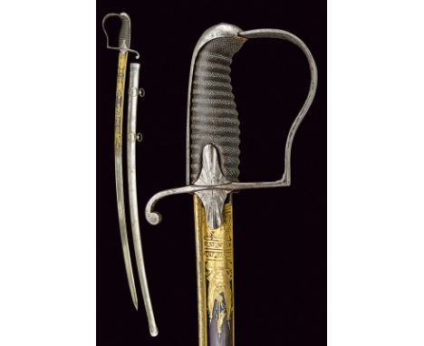 A fine sabre, dating: second quarter of the 19th Century, provenance: Grand Duchy of Tuscany, dating: second quarter of the 1