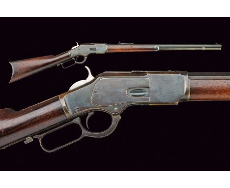 Winchester Model 1873 Rifle, dating: 1875-1890, provenance: USA, dating: 1875-1890, provenance: USA, Octagonal, rifled barrel