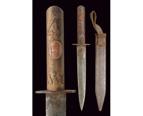 A combat dagger, dating: first quarter of the 20th Century, provenance: Austria, dating: first quarter of the 20th Century, p