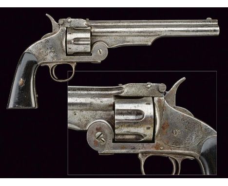 A Smith & Wesson New Model No. 3 type revolver, dating: 1875-1890, provenance: Belgium, dating: 1875-1890, provenance: Belgiu