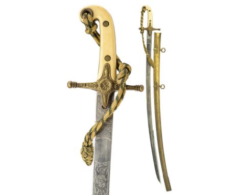 A sabre in oriental style, dating: first quarter of the 20th Century, provenance: England, dating: first quarter of the 20th 