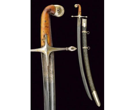 An elegant sabre, dating: late 18th Century, provenance: Greece, dating: late 18th Century, provenance: Greece, Curved, singl