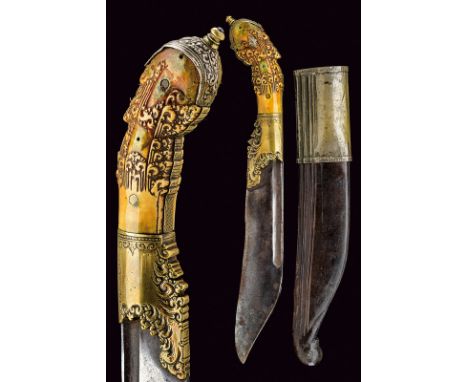 A phia-kaetta, dating: 19th Century, provenance: Ceylon, dating: 19th Century, provenance: Ceylon, Simple, strong, single-edg