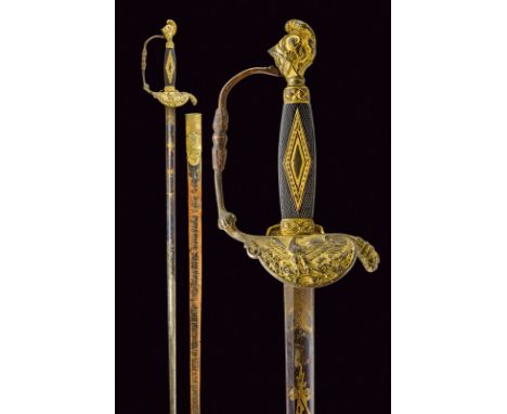 An infantry sword, dating: first quarter of the 19th Century, provenance: Naples, dating: first quarter of the 19th Century, 