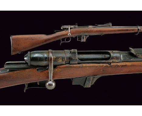 A 1870/87 Model T.S. Vetterli Rifle, dating: last quarter of the 19th Century, provenance: Kingdom of Italy, dating: last qua