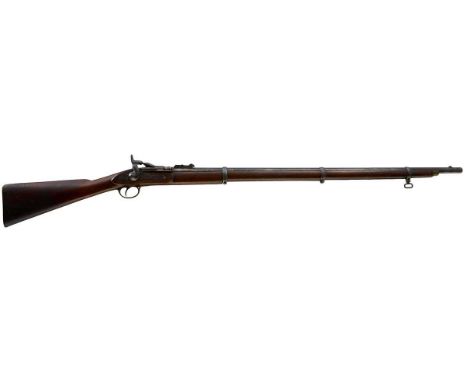 39inch sighted barrel fitted with ramp and ladder rear sights, the breech marked to BSACo, the lock signed CHARLES INGRAM GLA