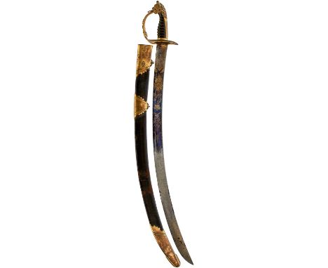 decorated with scrolling foliage, flowers of the union, stands of arms, crowned GR cypher, crowned Royal arms and a maker's p