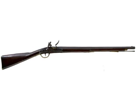 28inch sighted barrel, stepped model 1740 Potsdam lock with ring neck cock, full stocked with brass mounts, the trigger guard