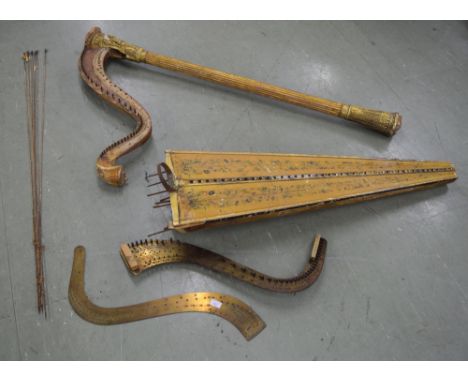Sebastian Erard harp in need of restoration and rebuilding