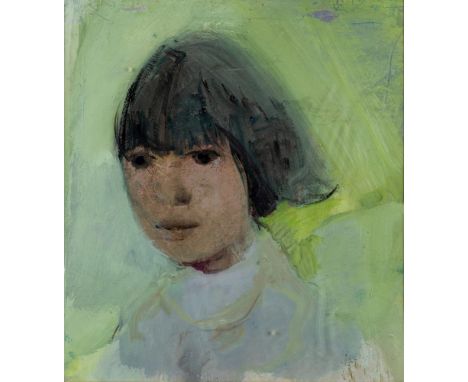 PATRICK LEONARD (Irish 1918-2005), Portrait of a Girl, head and shoulders, oil on board, signed and dated (19)65, The Bell Ga