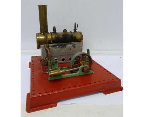 A static model steam engine