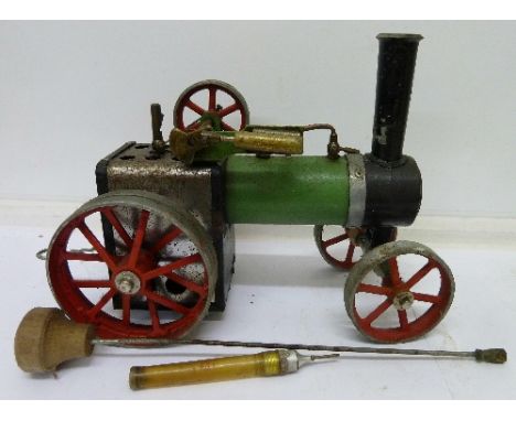 A Mamod TE1 engine and instruction booklet