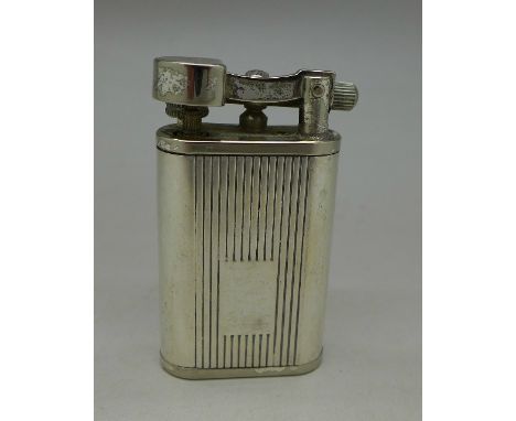 A silver lighter