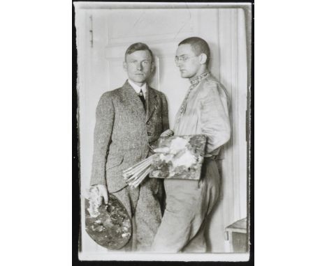 Dix, Otto - - Sammlung von 120 Original-Photographien zu Otto Dix die in Lothar Fischers Buch "Otto Dix : ein Malerleben in D