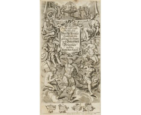 Medizin - Balneologie - - Cardilucius, Johann Hiska. Artzneyische Wasser- und Signatur-Kunst, Oder Beschreibung der fürnehmst