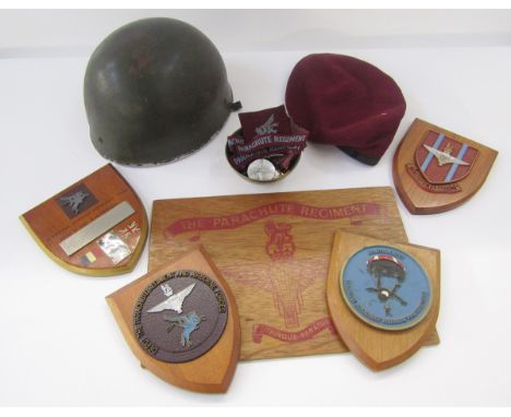 A collection of items belonging to Major Herbert M. McRitchie (Military Cross), lot includes Parachute Regiment British Army 