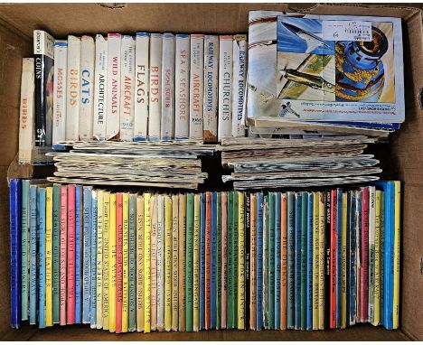 Large quantity of Ladybird books, some with dust wrappers, various ages, to include The Story of Football, British Birds and 