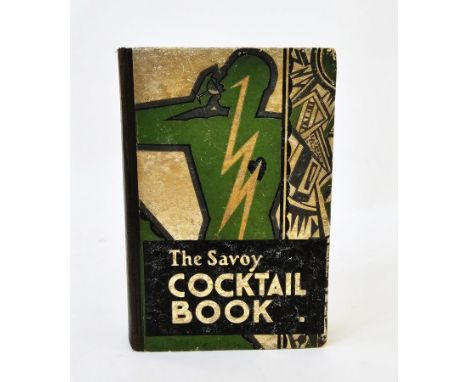 Craddock, Harry (compiled by) "The Savoy Cocktail Book", Constable &amp; Co 1930, illustrations and decorations by Gilbert Ru